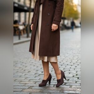 Coach Adra Cone Heel Bootie Pump